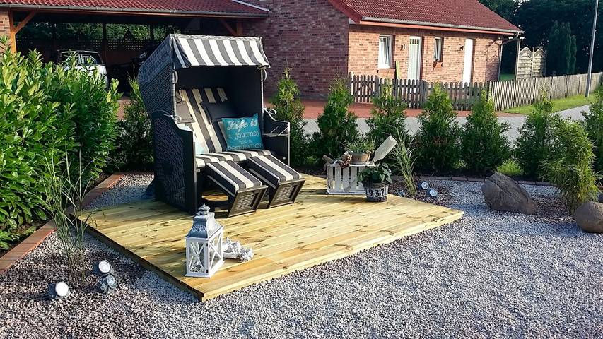 Filter.hub_sauna.vacation_home für 6 Personen, mit Terrasse und Garten sowie Sauna in Walchum