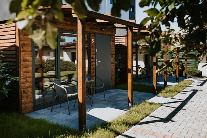 Chalet für 2 Personen, mit Garten in Polen