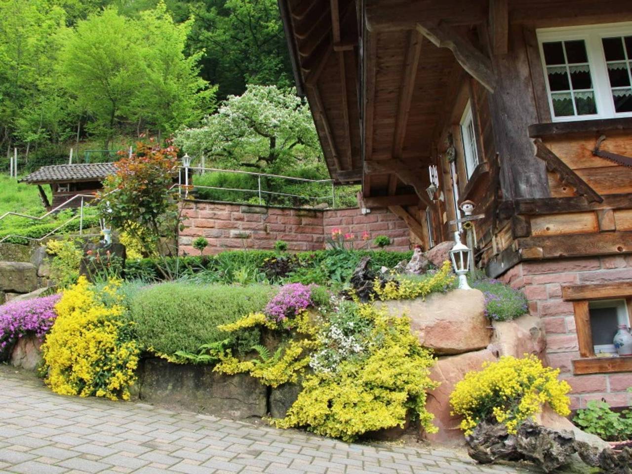 Hinterbauer Hof - Ferienwohnung Obstgarten mit 65qm, 2 Schlafzimmer, max. 4 Personen in Oberharmersbach, Mittlerer Schwarzwald