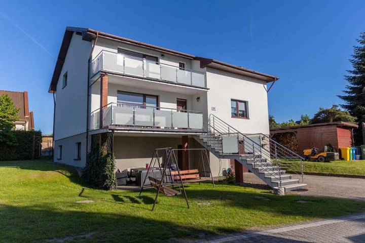 Ferienhaus für 4 Personen, mit Balkon und Ausblick, mit Haustier