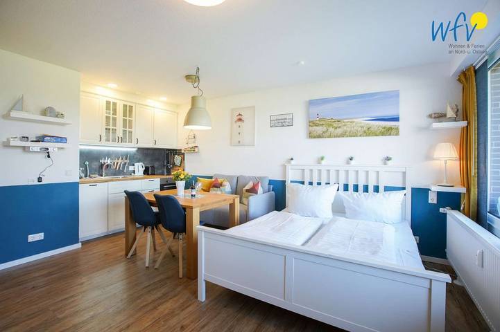 Ferienwohnung für 2 Personen, mit Balkon auf Borkum - 2