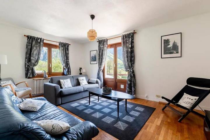 Appartement de vacances pour 6 personnes, avec jardin et vue