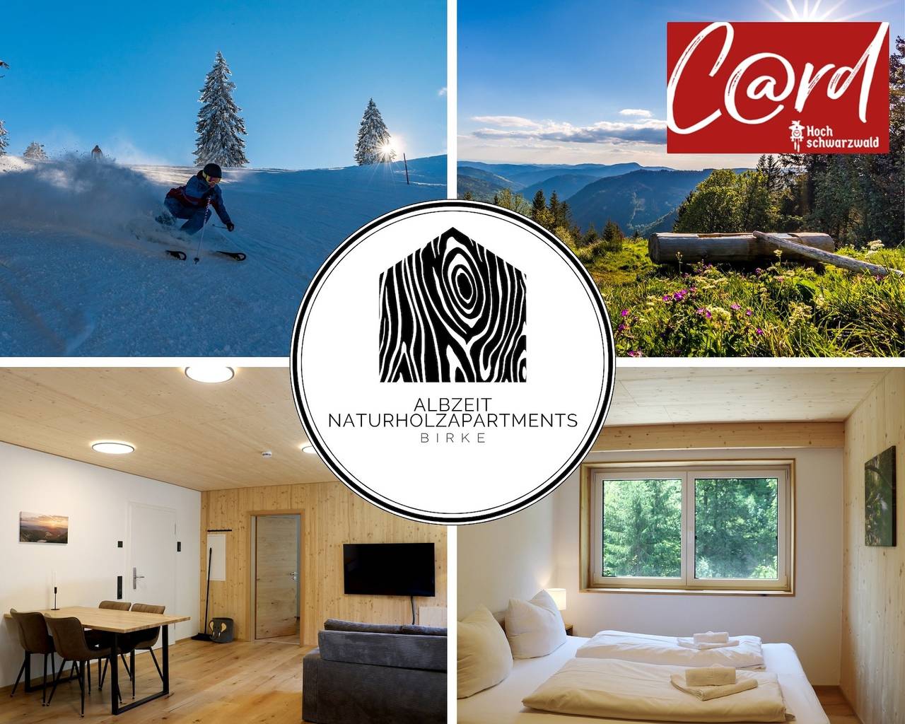 Ganze Ferienwohnung, Albzeit Naturholzapartments - Birke - St.Blasien in St. Blasien, Südschwarzwald