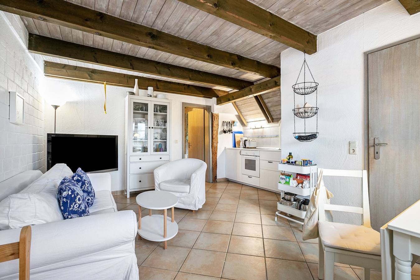 Ganze Wohnung, Ferienwohnung 1" mit Gemeinschaftsgarten, Terasse und Wlan in Rodenäs, Nordfriesland
