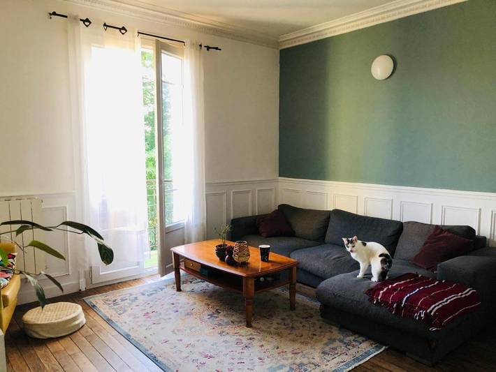 Location de vacances pour 4 personnes, avec Balcon ainsi que Terrasse et Jardin à Vaires-sur-Marne