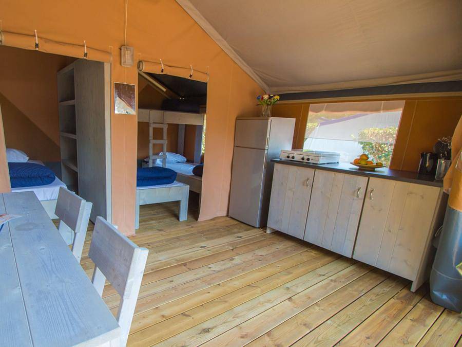 Camping Portosole - Safaritent 5 personen - Safaritent Comfort + airco in Vrsar, Općina Vrsar