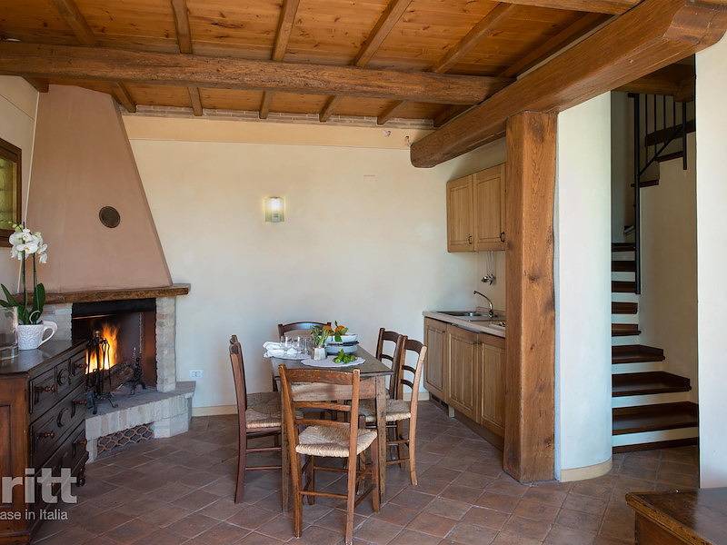 Tritt — This beautiful apartment for 3 people with wellness facilities is located in Santa Maria degli Angeli in Asís, Provincia de Perugia