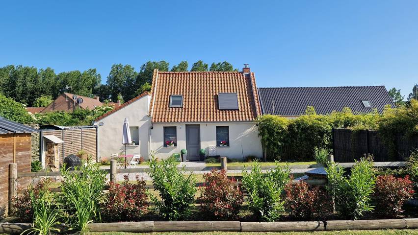 Gîte für 2 Personen, mit Terrasse und Garten, mit Haustier in Nord-Pas-de-Calais