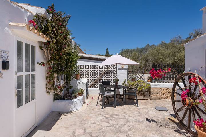 Casa de vacaciones para 2 personas, con balcón y jardín, Se admiten mascotas en Formentera - 2