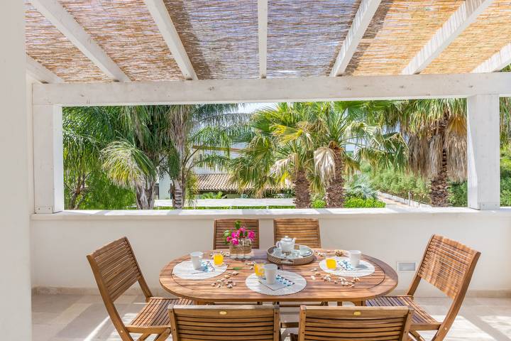 Ferienhaus für 7 Personen, mit Balkon und Ausblick in Lido Specchiolla - 2