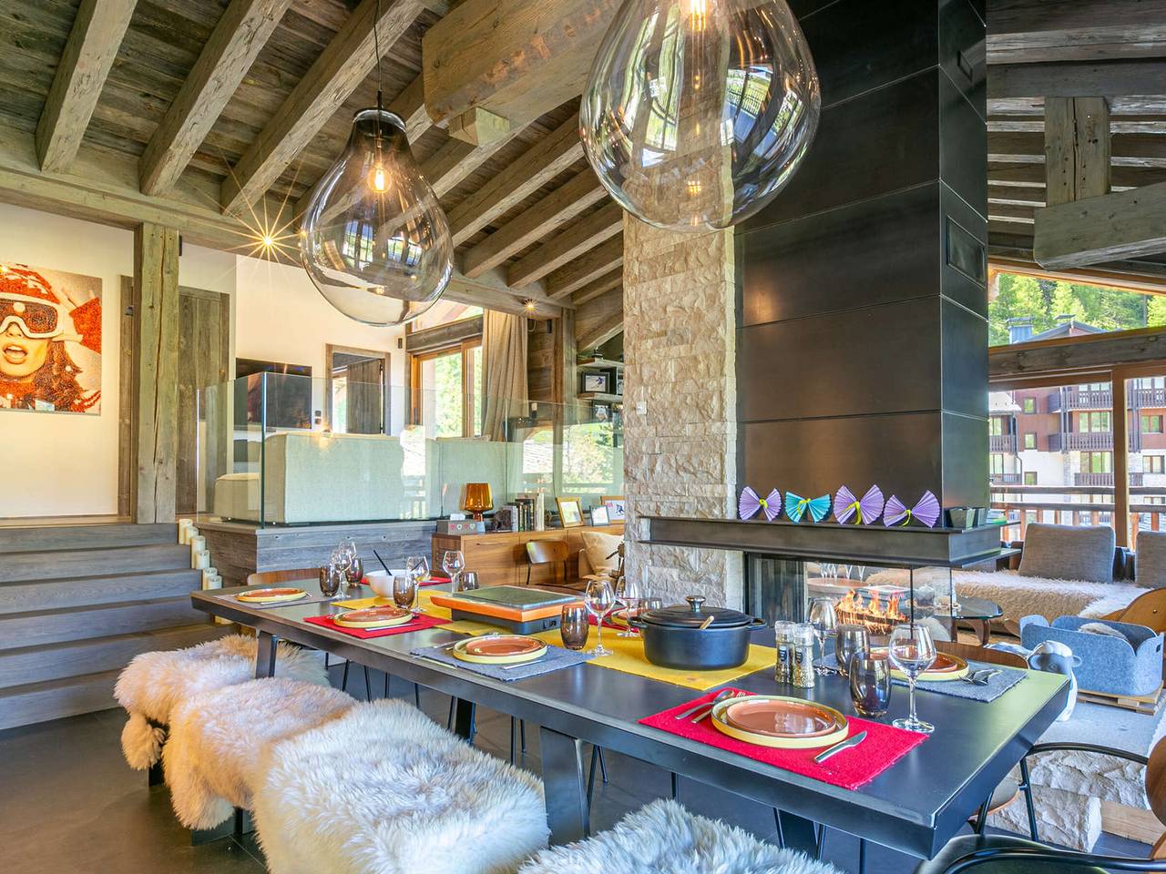 Geheel appartement, Stunning Top-Floor 5-Bedroom Apartment with Panoramic Views Near Slopes in Val-d'Isère, Massif de la Vanoise