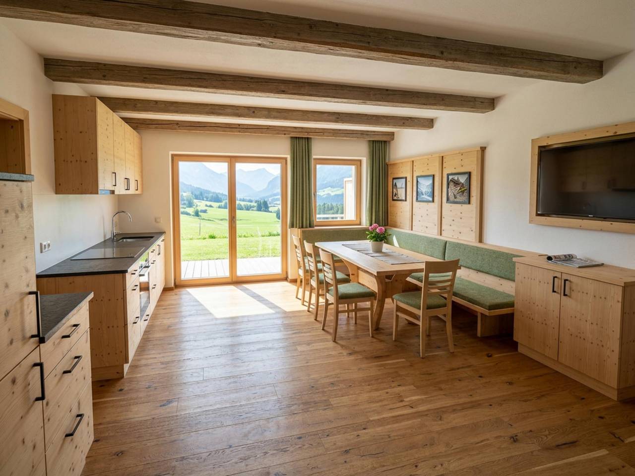 Ganze Wohnung, Alpenloft am Bauernhof, nahe Walchsee in Walchsee, Kaisergebirge