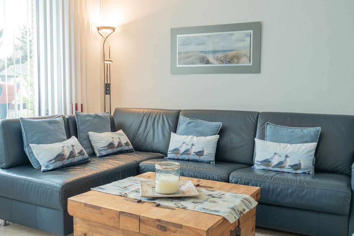 Ganze Ferienwohnung, Ferienwohnungen an der Nordsee - 2-Raum-Ferienwohnung Silbermöwe 302/002 in Hauptstrand Büsum, Busum Region