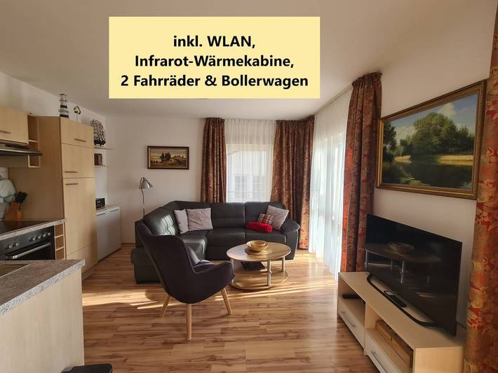 Ferienpark für 5 Personen, mit Garten und Sauna, kinderfreundlich in Zempin - 4