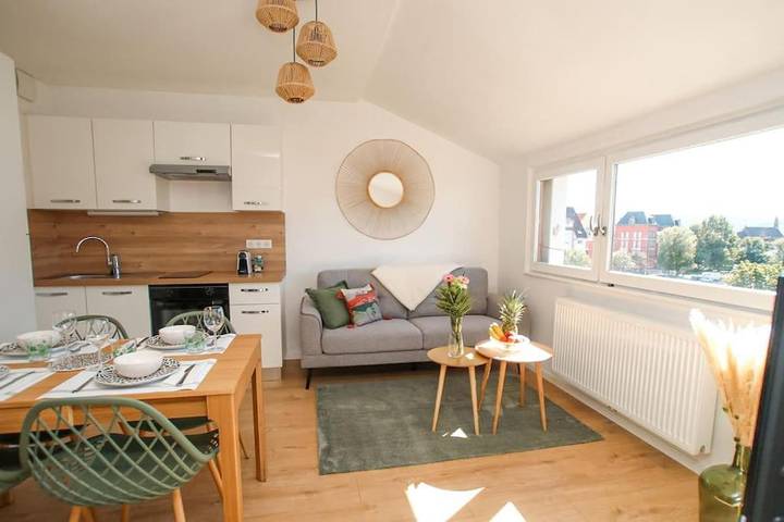 Appartement de vacances pour 4 personnes, avec Vue