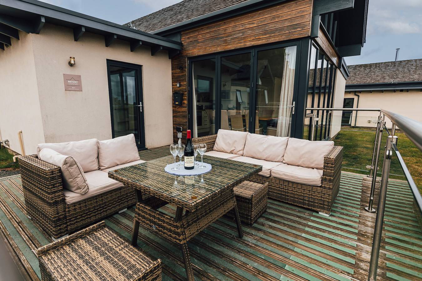 Lodge für 8 Personen mit Garten in Northumberland