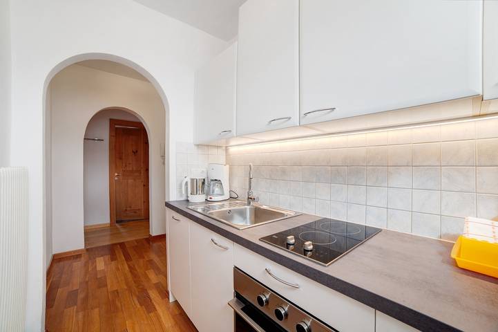 Ganze Wohnung, Ferienwohnung "Zwick Spinei" mit Bergblick, Balkon und gemeinschaftlichem Garten in Burgeis, Mals