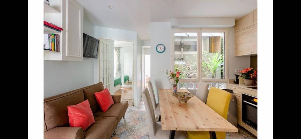 Appartement de vacances pour 6 personnes, avec vue et terrasse dans Quartier du Montparnasse