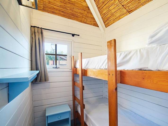 Camping Alannia Els Prats - Bungalow 4 personen - A2 - Maui Cottage in Platja de Rifà (Mont-roig del Camp), Mont-roig del Camp