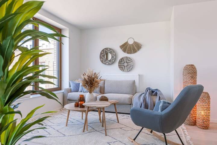 Glamping voor 4 personen, met balkon/terras, kindvriendelijk aan de Belgische Kust