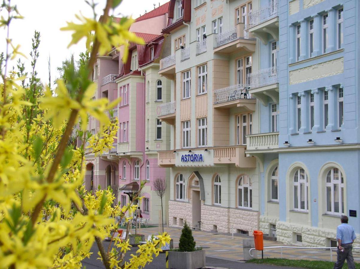 Hotel Astoria in Jáchymov, Monts Métallifères (République tchèque)