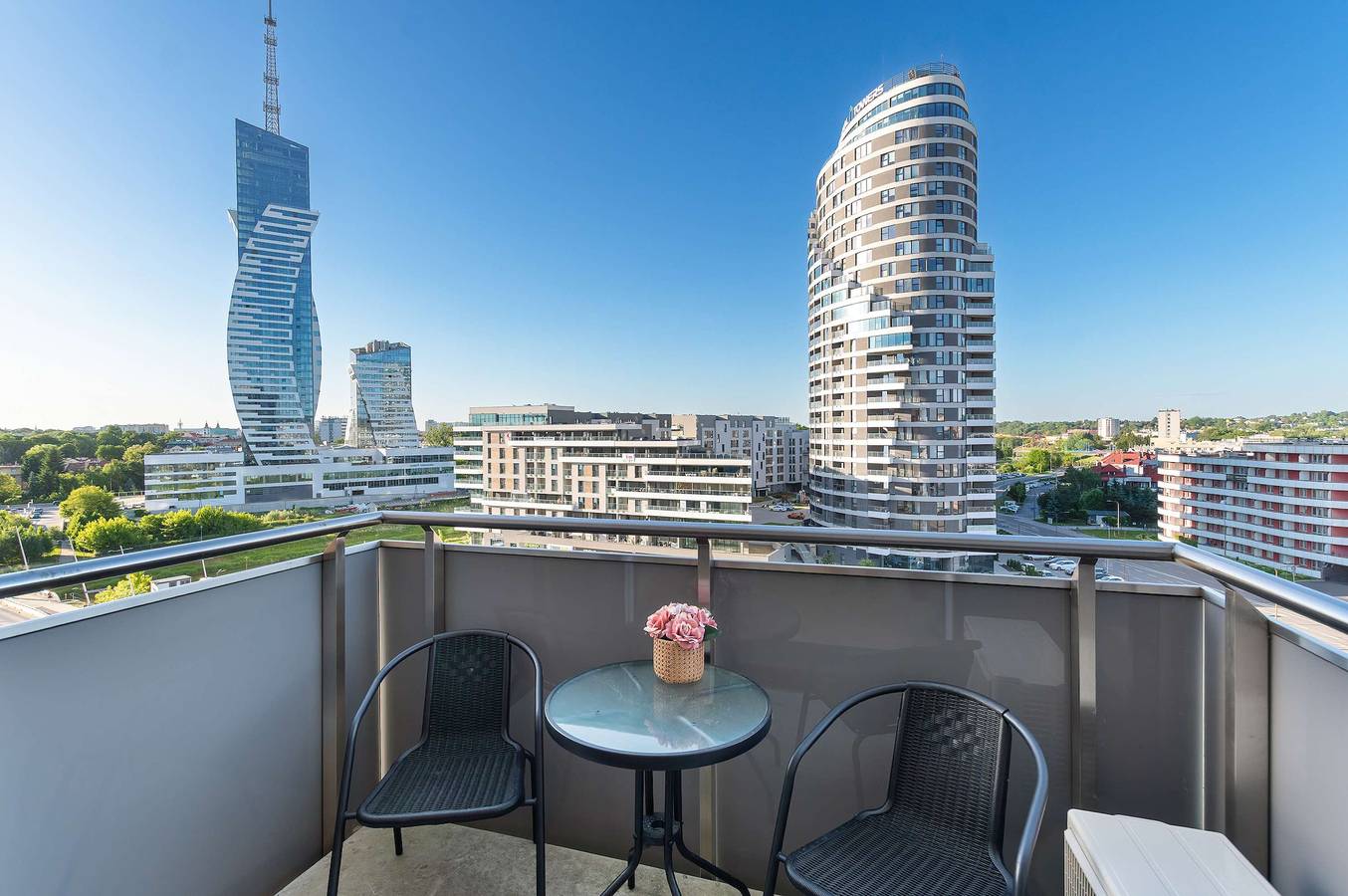 Ganze Ferienwohnung, Modern Apartment with City Views | City Centre in Rzeszów, Karpatenvorland