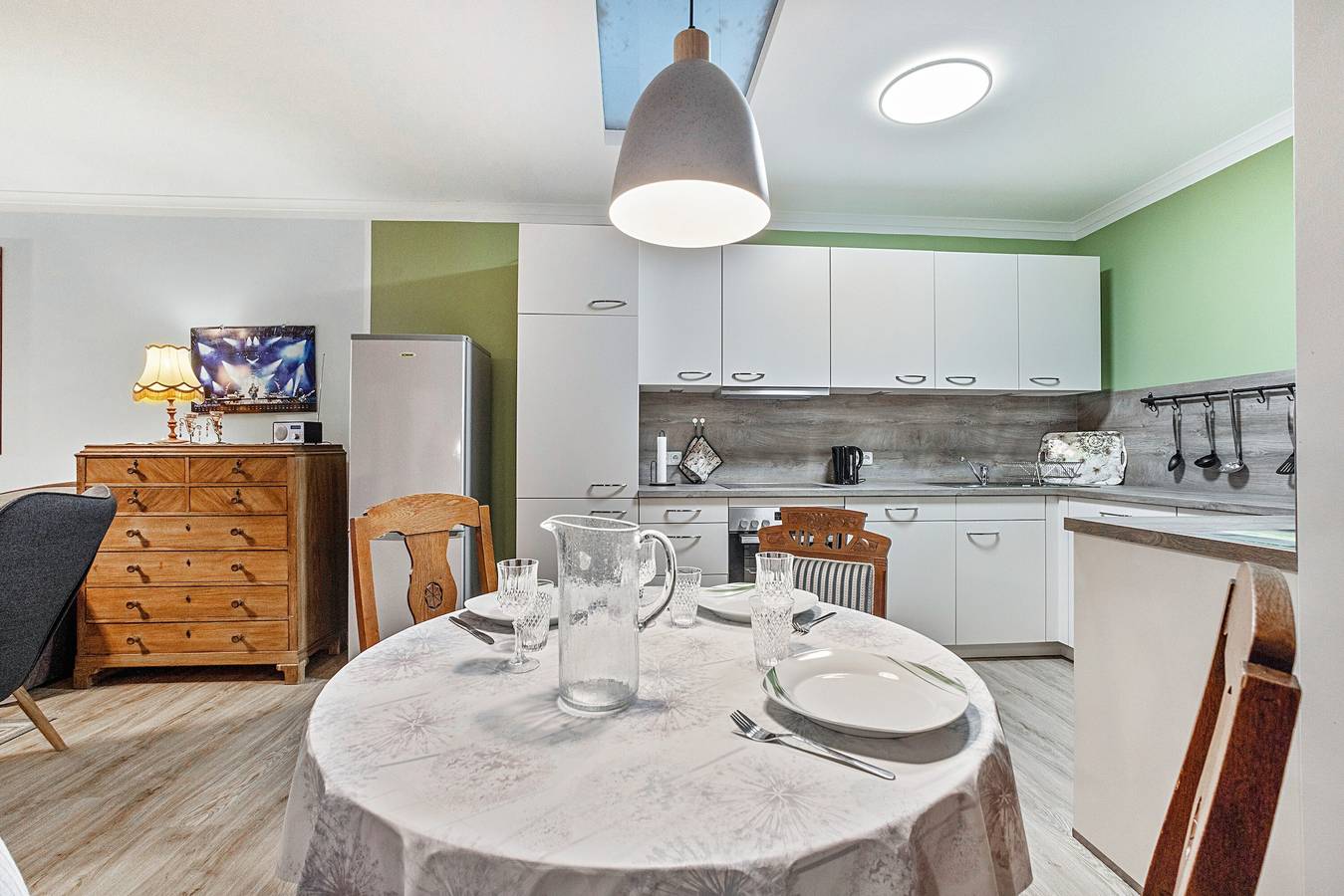 Ganze Wohnung, Apartment 'Im Obergeschoss' mit Balkon und Wlan in Bokelrehm, Kreis Steinburg