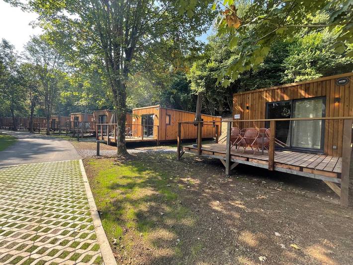 Lodge für 4 Personen, mit Terrasse und Balkon/Terrasse - 1