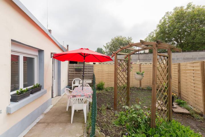 Ferienhaus für 4 Personen, mit Garten in Picardie