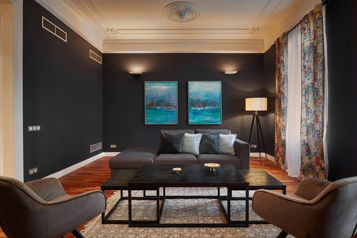 Appartement de vacances pour 8 personnes, avec Jardin à Barcelone