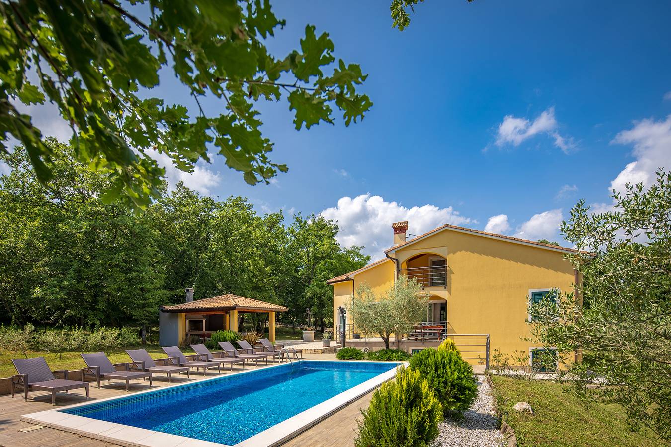 4 Bdr Villa Filleona with Pool in Labin, Ostküste Istrien