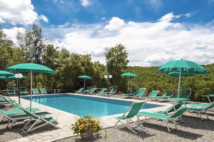 Bauernhof für 5 Personen, mit Garten und Pool