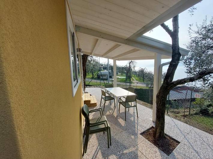 Camping für 5 Personen, mit Balkon und Terrasse sowie Garten in Brenzone - 3