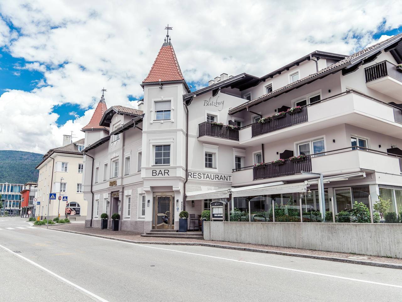 Hotel Blitzburg - Einzelzimmer dependance in Bruneck, Östliche Dolomiten