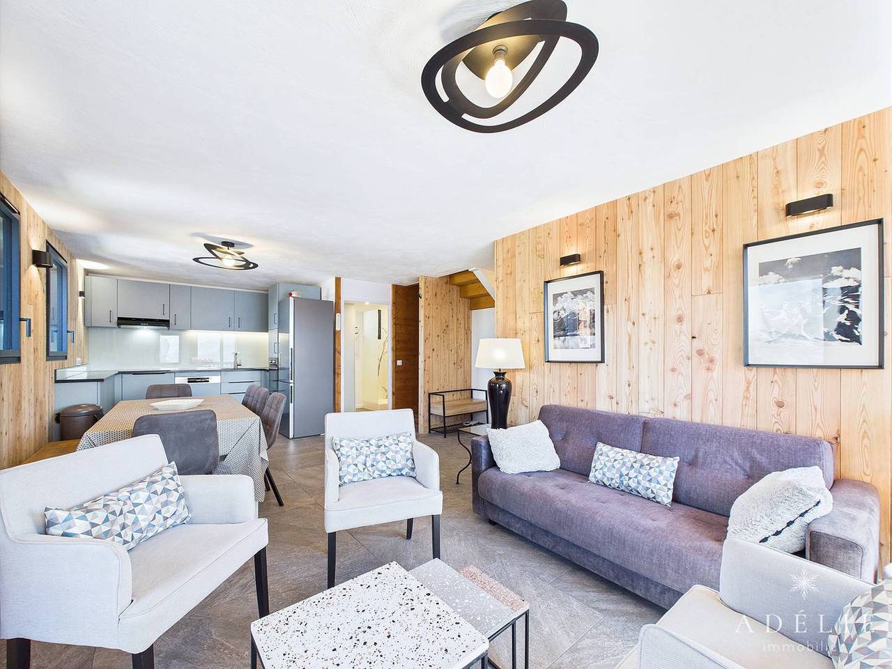 Ganze Ferienwohnung, 5 Rooms Duplex 9 pers. La Rosiere in La Rosière, Montvalezan