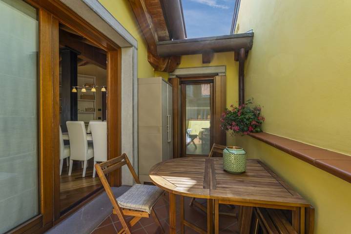 Appartement entier, Appartement de vacances pour 2 personnes avec balcon/terrasse in Palmanova (Italie), Province d'Udine