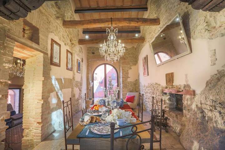 Casa vacanza per 8 persone, con Giardino e Piscina nonché Sauna a Narni
