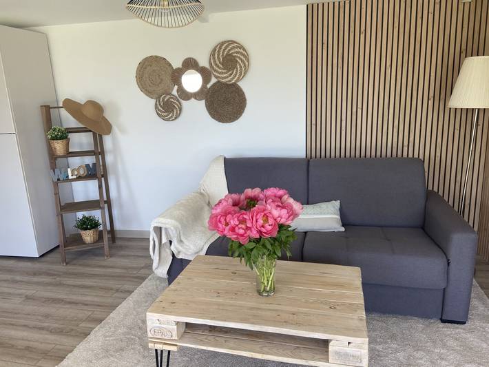 Gîte pour 4 personnes, avec terrasse ainsi que piscine et jardin à Vallauris - 4