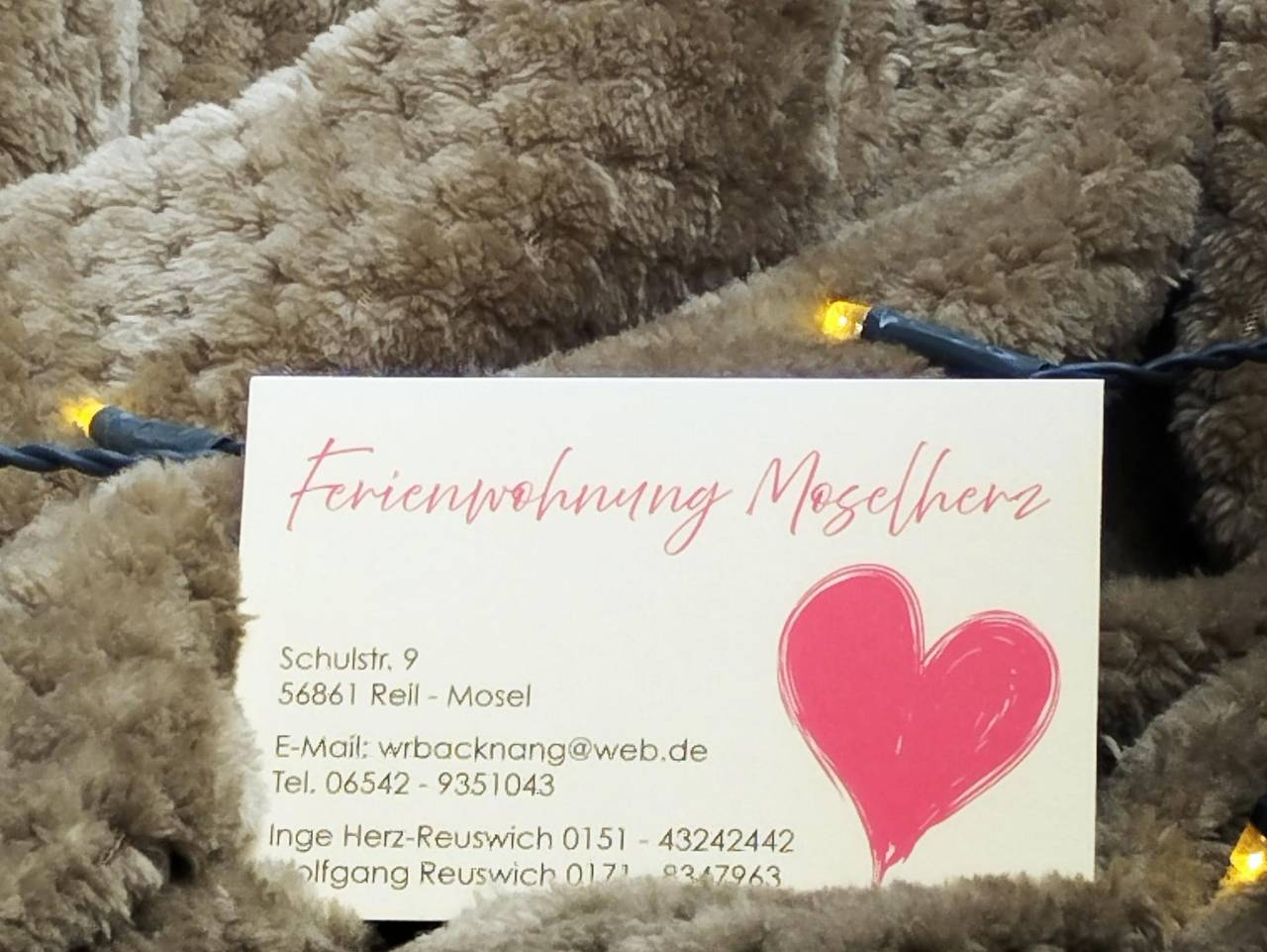 Ganze Ferienwohnung, Ferienwohnung Moselherz - Div. Leistungen, Bad, Wc, ruhig in Reil, Bernkastel-Kues & Umgebung