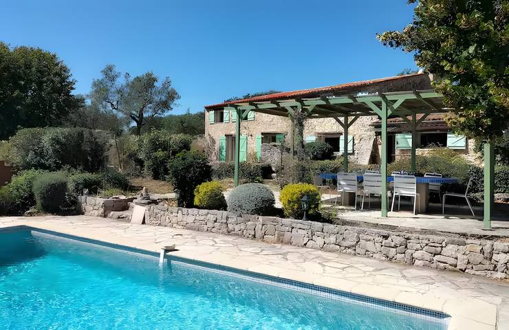Villa „Lou Peiraverde“ mit privatem Pool, Terrasse und Wlan in Mons (Var), Draguignan Region