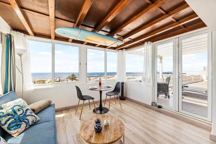 Apartamento de vacaciones para 2 personas, con vistas y terraza - 1