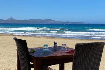 Location de vacances pour 6 personnes, avec balcon et jardin à Farinole