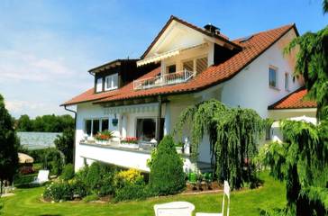 Gîte pour 4 personnes, avec vue et balcon à Meckenbeuren