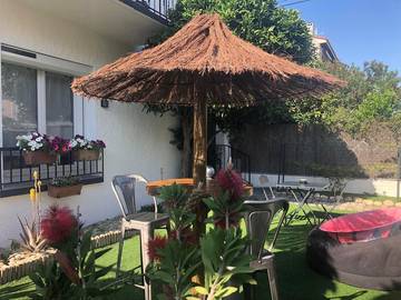 Chambre d’hôte pour 2 personnes, avec jardin dans les Pyrénées-Orientales