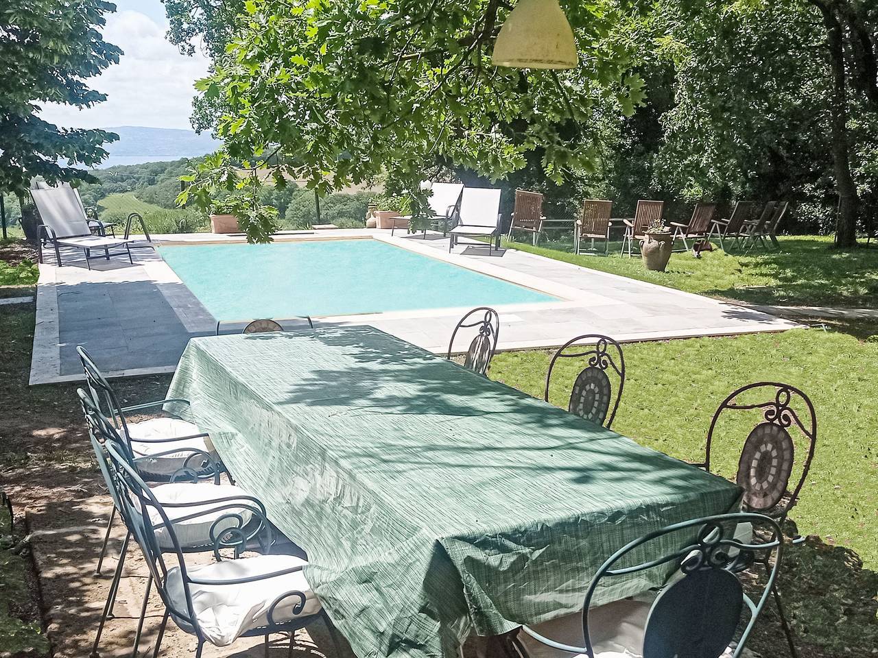 Villa auf dem Seehügel in Bagnoregio, Provincia di Viterbo
