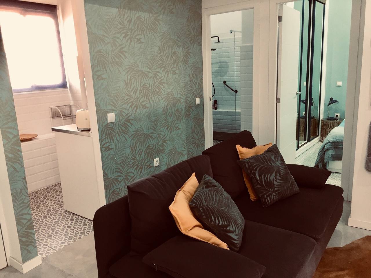 Apartamento entero, Apartamento 'The Penthouse Malaga Center' con Wi-Fi y aire acondicionado in Málaga Centro, Málaga