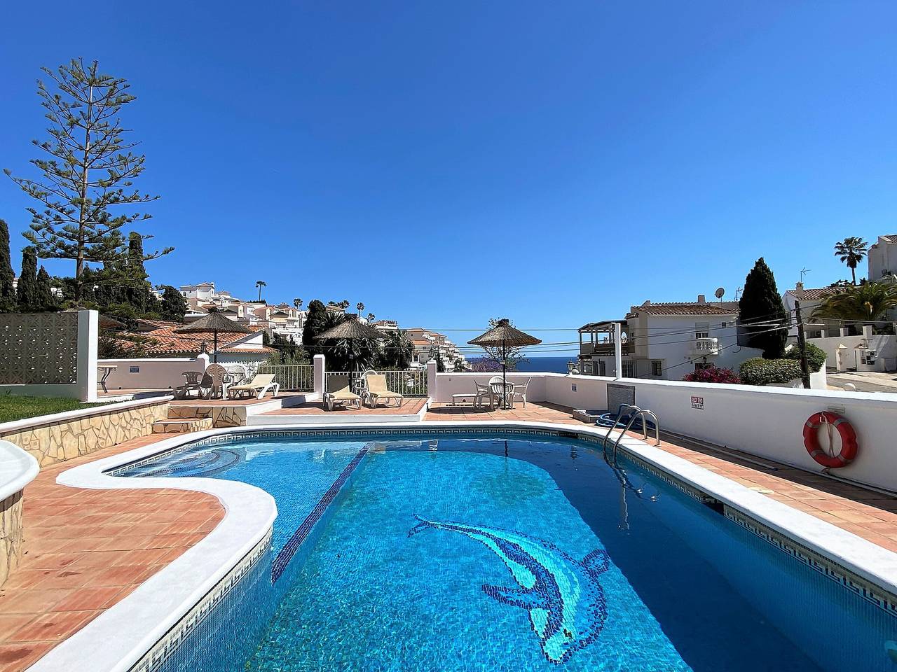 2-Bedroom Villa with Sea View and Pool in Nerja in Playa de Burriana, Nerja