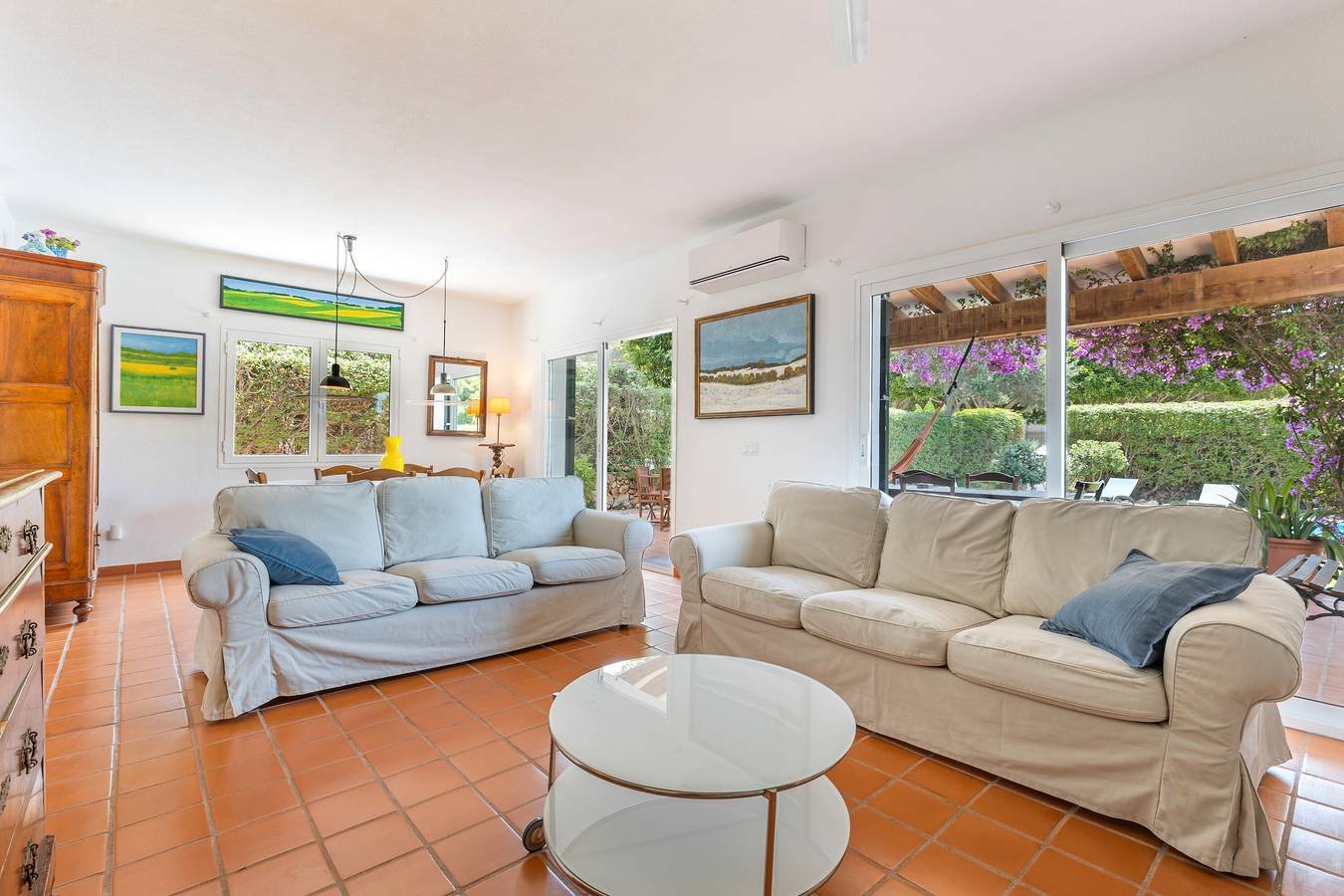 Villa 'Mottarone Cerca De Mar' with Private Pool, Wi-Fi and Air Conditioning in Biniancolla, Sant Lluís