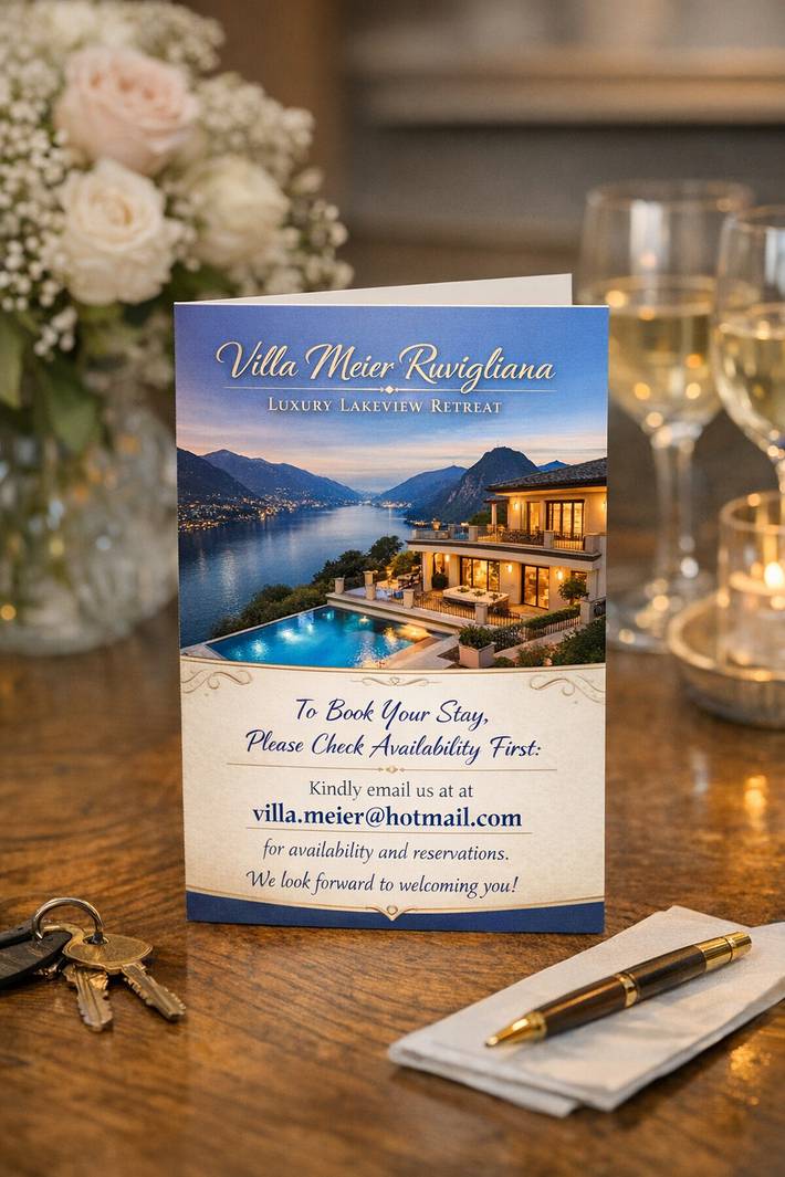 Ferienhaus für 25 Personen, mit Sauna und Ausblick sowie Garten und Seeblick, mit Haustier am Luganersee - 2