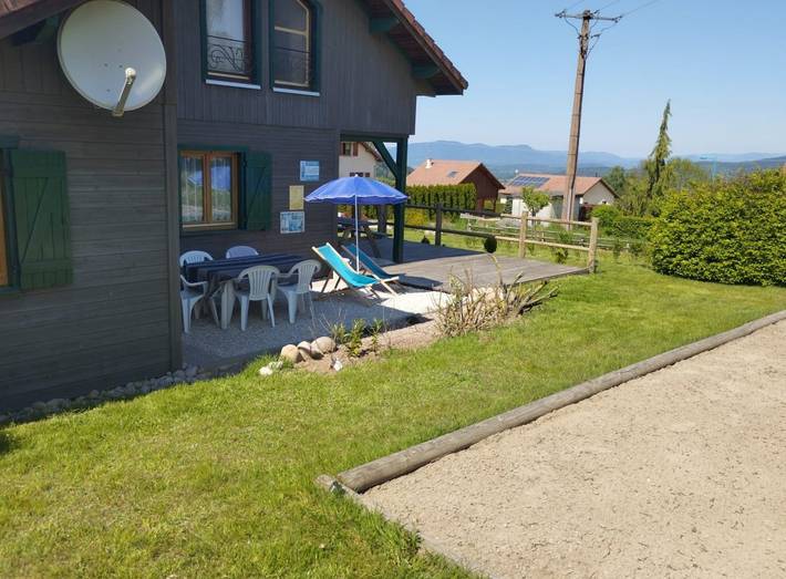 Chalet pour 6 personnes, avec jardin